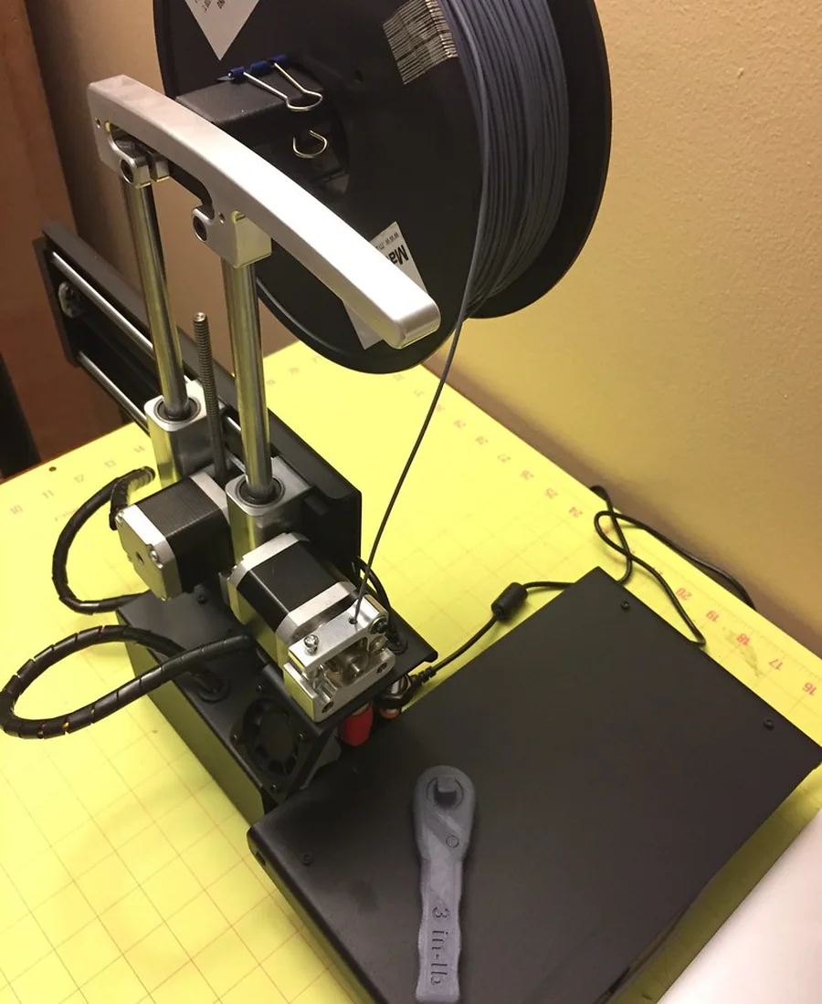 Flexible TPU tool prototype for 3DToolshop.eu